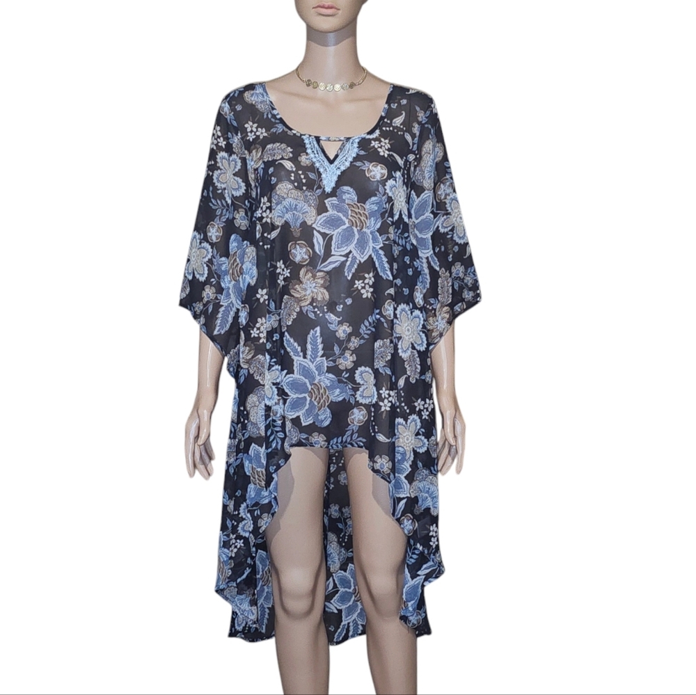 One World Hi-Low Sheer Top